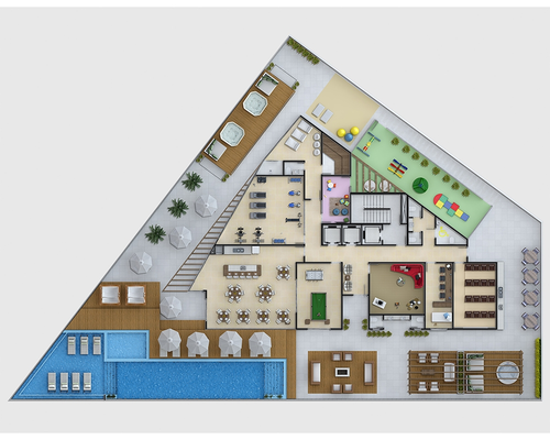 Planta do Empreendimento You! New Style em Itajaí - SC | Ama Empreendimentos